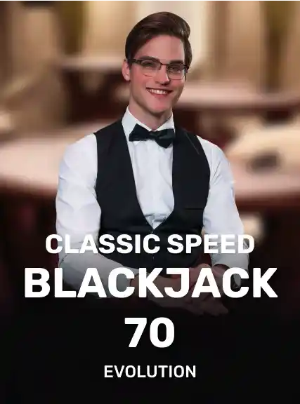 Classic Speed Blackjack 70 game tile